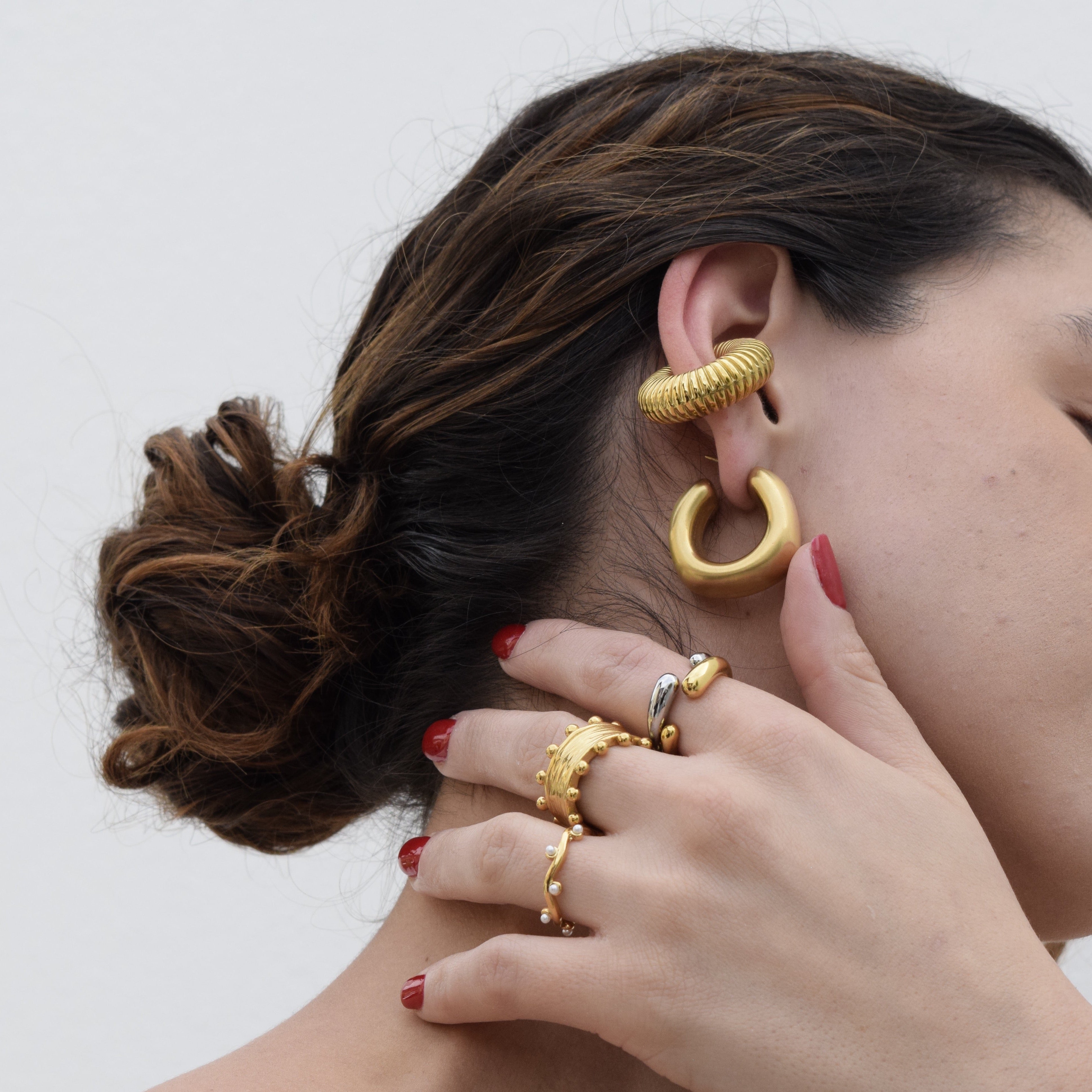 1998 gold Earcuff